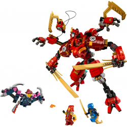 Klocki LEGO 71812 Wspinaczkowy mech ninja Kaia NINJAGO